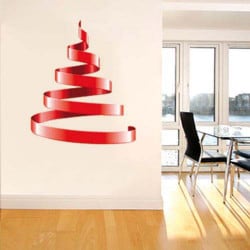 STICKERS SAPIN MODERN'3D (T0122)