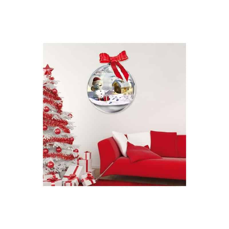 STICKERS BOULE D'HIVER (T0128)