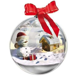 STICKERS BOULE D'HIVER (T0128)