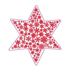 STICKER ETOILE DE NOEL (T0154)