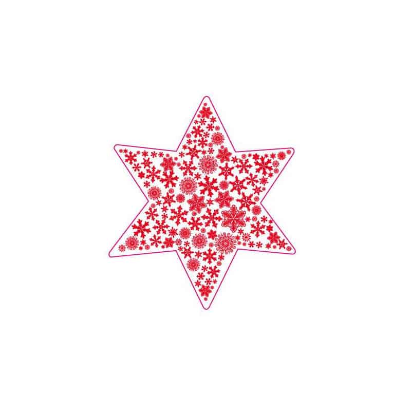 STICKER ETOILE DE NOEL (T0154)