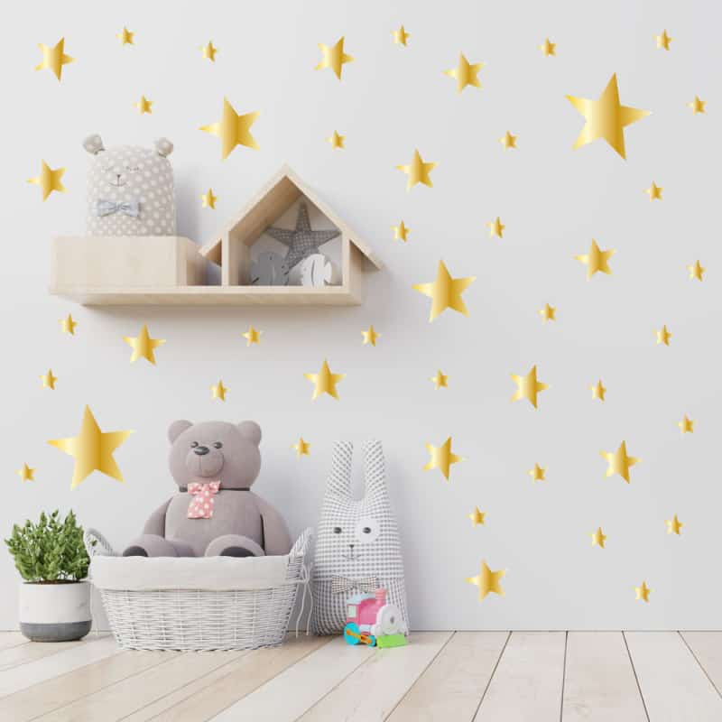 PLANCHE DE FORME GEOMETRIQUE BABY STARS (PL0049)