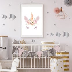 PLANCHE DE FORME ENFANT TENDANCE LICORNE (PL0056)