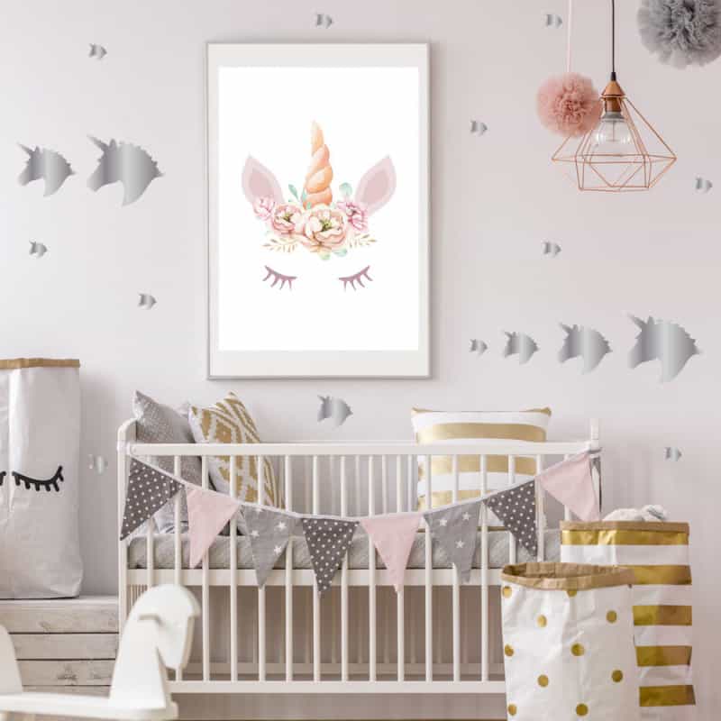 PLANCHE DE FORME ENFANT TENDANCE LICORNE (PL0056)