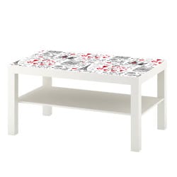 STICKER PARIS TABLE LACK IKEA MILACK002