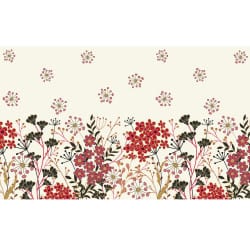 STICKER FLEURS TABLE LACK IKEA MILACK009