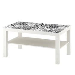 STICKER CARREAU CIMENT TABLE IKEA MILACK016