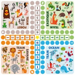 STICKER JEUX DE DADA TABLE IKEA MILACK023