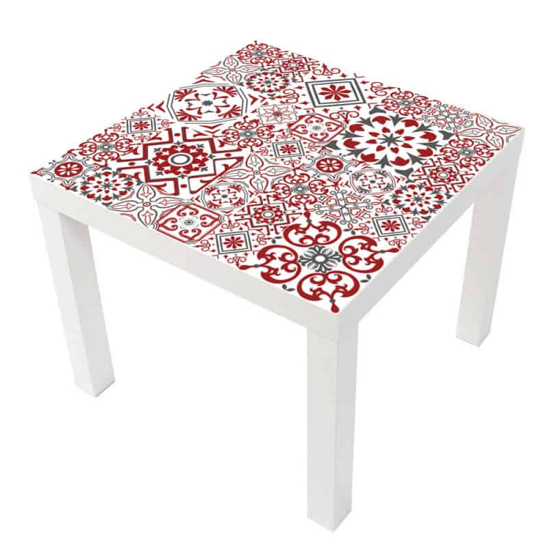 STICKER BISKNIGHT POUR TABLE IKEA MILACK032