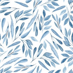 STICKER AQUARELLE BLEUE POUR TABLE LACK IKEA MILACK033