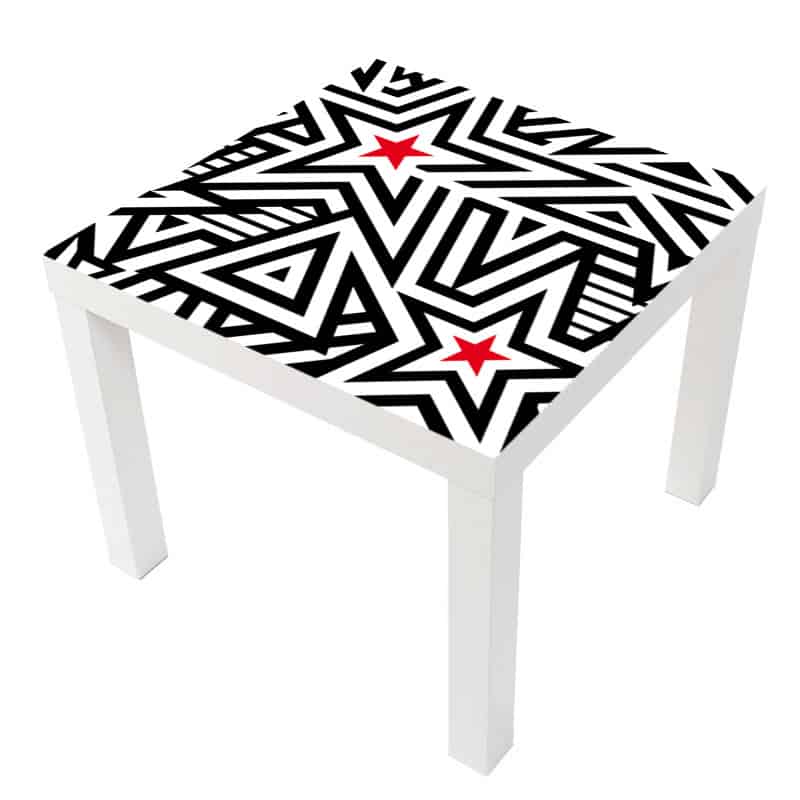 STICKER STAR TABLE BASSE MILACK034