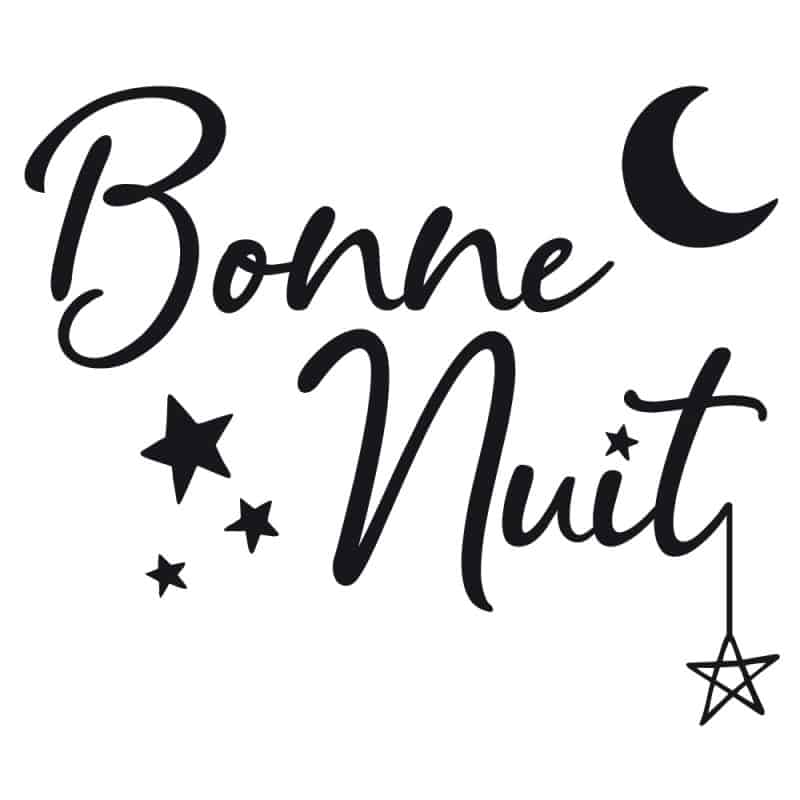 STICKER BONNE NUIT (I0286)