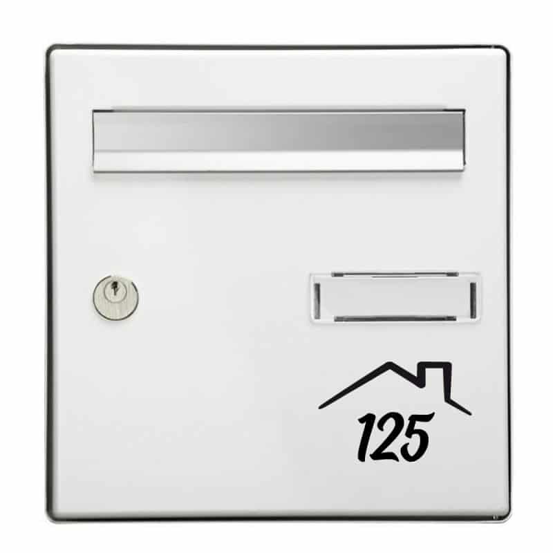 Sticker Boîte Aux Lettres âne 30x30 Cm - Réf 509 - Marque Art Déco Stickers - Neuf - Fabriqué En France