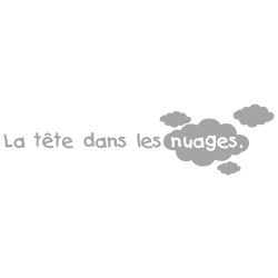 STICKER LA TETE DANS LES NUAGES (E0274)