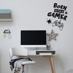 STICKER BORN TO BE A GAMER...