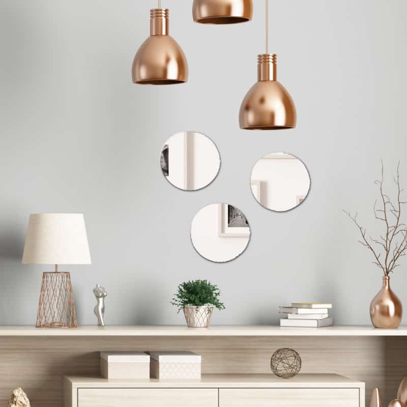 Stickers miroir: stickers deco - stickers muraux miroirs