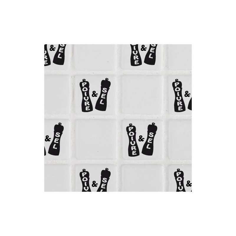 STICKERS CARRELAGE MOTIF POIVRE ET SEL STICKERS CARRELAGE MOTIF POIVRE ET SEL
