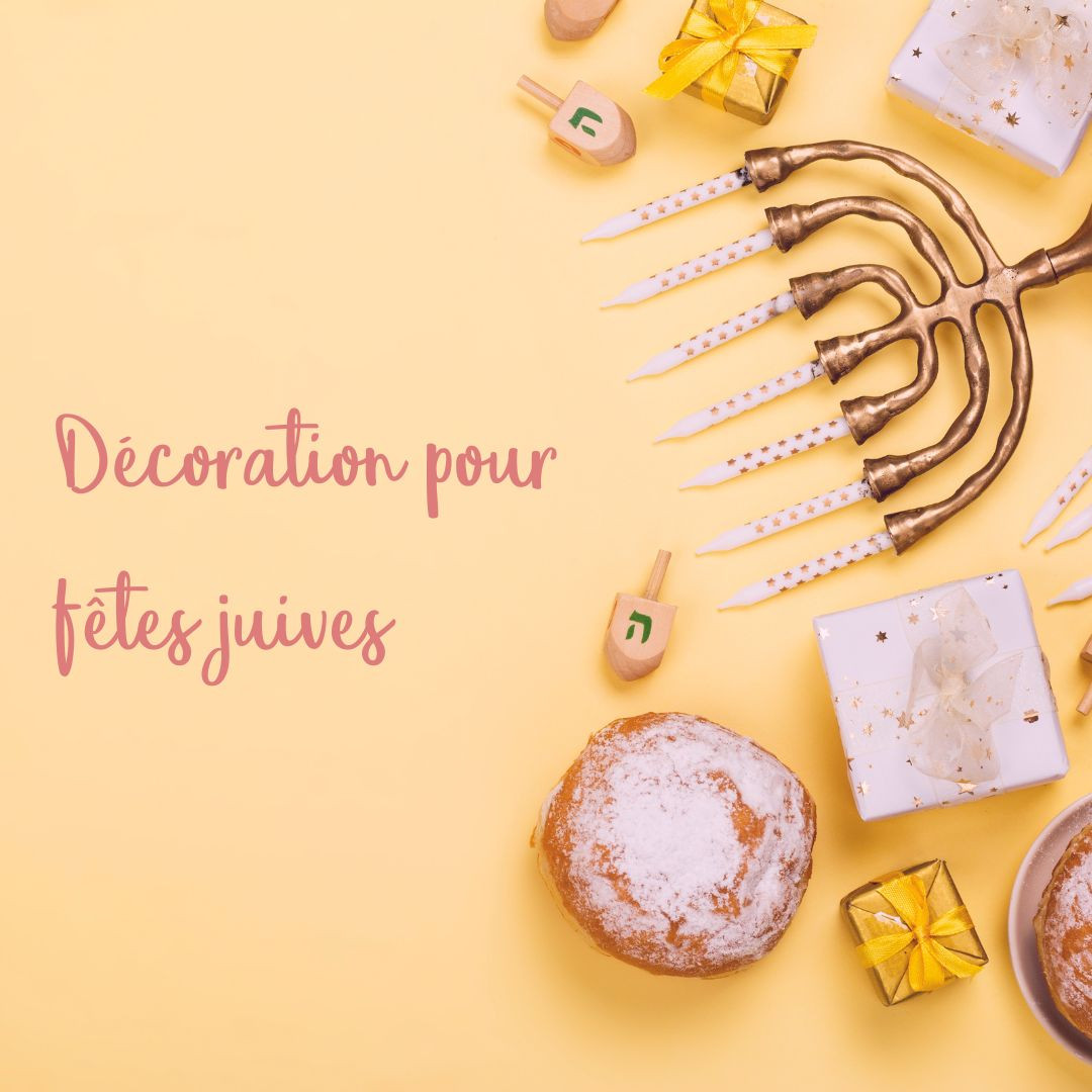 Décoration pour fêtes juives