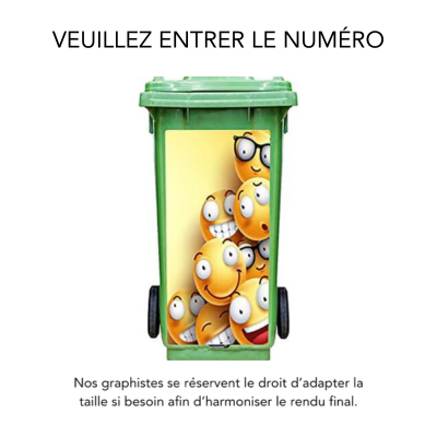 Stickers Muraux Déco – Motif âne – Pour Poubelle Ou Mur – ADS – Neufs